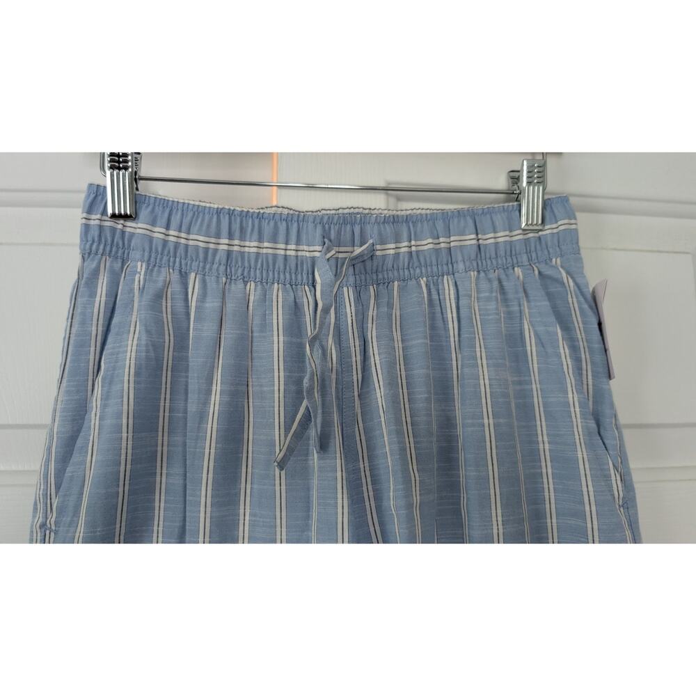 Auden Striped Poplin Lounge Pajama Pants NEW! - Picture 4 of 9
